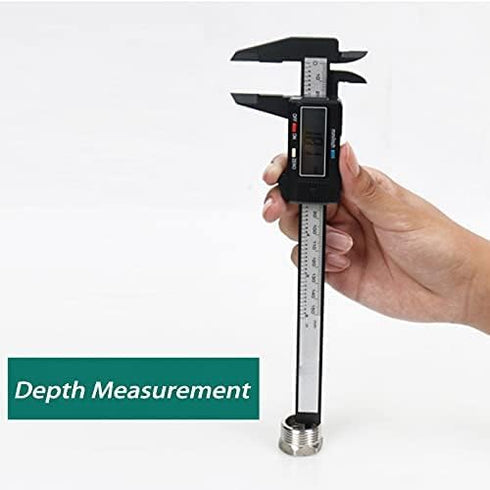 Digital Calipers, Electronic Measuring Tool with LCD Screen, 0-6" Caliper for Jewelry Measurement and 3D Printing