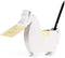 Horse Memo Dispenser and Pen Holder - Note Pad Clip Gifts for Co-Workers, 2 Packs Memo (Horse, White)