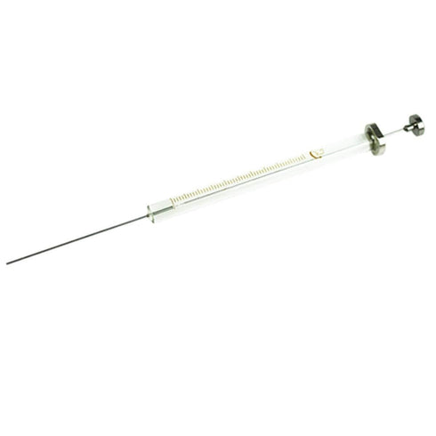 50l Glass Micro Syringe Microliter Trace Injector With Flat Needle Tip Lab