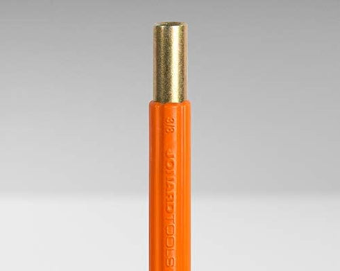 Jonard Tools M-216C/RX, Impact Resistant Round Can Wrench with 7/16" and 3/8" Hex Sockets