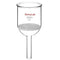 StonyLab Borosilicate Glass Buchner Filtering Funnel with Coarse Frit, 76mm Inner-Diameter, 250ml