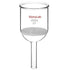 StonyLab Borosilicate Glass Buchner Filtering Funnel with Coarse Frit, 76mm Inner-Diameter, 250ml
