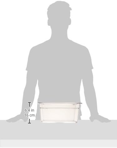 Winco 1/2 Size Pan, 6-Inch