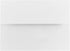 JAM PAPER A7 Foil Lined Invitation Envelopes - 5 1/4 x 7 1/4 - White with Red Foil - 50/Pack by JAM Paper