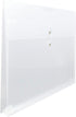 JAM PAPER Plastic Envelopes with Button & String Tie Closure, Large Booklet 12 x 18, Clear, 3/Pack