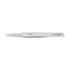 Excelta F-SA-PI Tweezers, Flat Point, Straight, Two Star, Anti-Mag. SS, 0.06" Height, 0.393" Wide, 4.75" Length