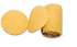 LR6C320 PSA Sanding Discs C Weight Gold Stearated Aluminum Oxide, 6", 320 Grit (100/roll)