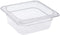 CAC Poly Food Pan PCFP-S2 1/6 Size 2.5 inch Depth