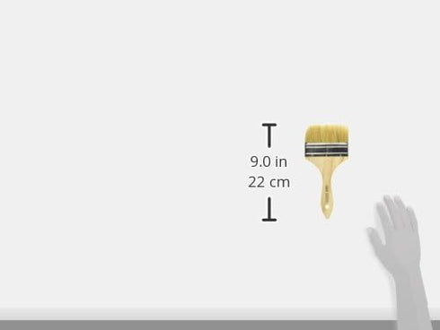 Linzer 1504 0400 Paint Brush, 4" Single Brush by Linzer