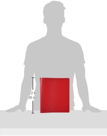 Fashion Round Ring Flexible Binder, Wilson Jones, 1" Letter Size (A7040518E)