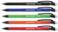 Paper Mate Write Bros Mechanical Pencils, 0.7mm, HB #2, Assorted Colors, 10 Count