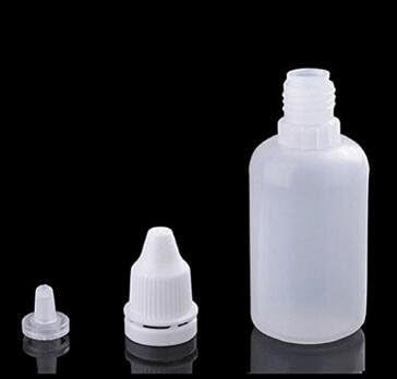10Pcs 100ml Empty Refillable Portable Plastic Squeezable Dropper Bottles for Cosmetic Makeup Packaging