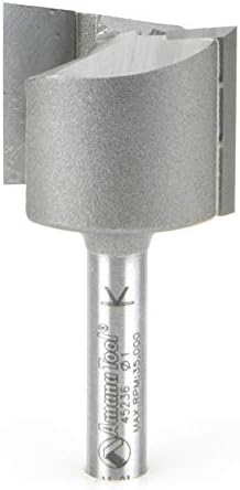 Amana Tool - 45236 Carbide Tipped Straight Plunge: High Production 1" Dia x 3/4 x 1/4 S