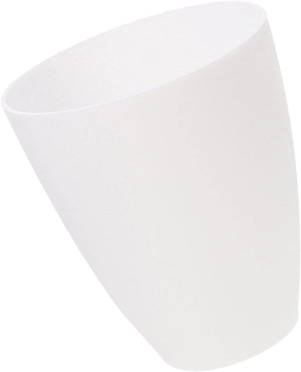 Flat Mouth Plastic Lampshade Replacement for Table and Floor Lamps Durable Clear