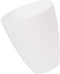 Flat Mouth Plastic Lampshade Replacement for Table and Floor Lamps Durable Clear