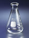 PYREX 1L Narrow Mouth Erlenmeyer Flasks, Heavy Duty Rim, 3/pk