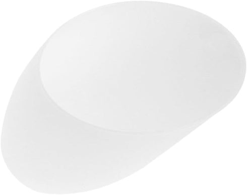 anso Elegant White Plastic Horseshoe Floor Lamp Shade for Home Lighting