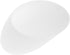 anso Elegant White Plastic Horseshoe Floor Lamp Shade for Home Lighting