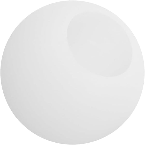 Cabilock Globe Lamp Cover 7-Inch Diameter White Plastic Dome Light Replacement for