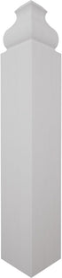 1 1/8"W x 6 1/2"H x 1 1/8"P Americraft Solid Paint Grade