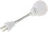 AllAboutAdapters Motion-Activated LED Night Light for AC Outlet Plug-in White