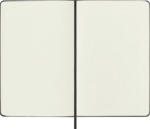 Moleskine Classic Notebook, Large, Dotted, Black, Hard Cover (5 x 8.25)