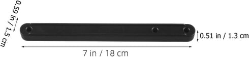 NESTINGHO 2pcs 180mm Drawer Dresser Slides Side Mount Cabinet Drawer Track Guide Replacement Glides for Wardrobe