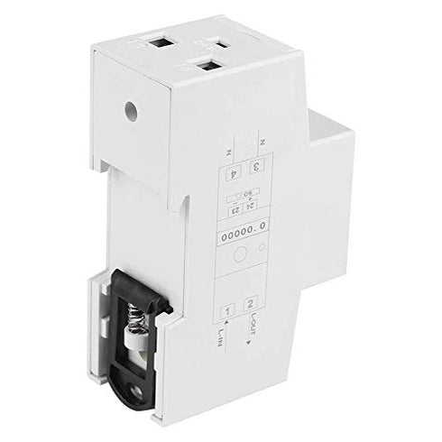Single Phase Energy Meter, 5-80A 230V 50Hz LCD KWh Watt Meter, DDS015