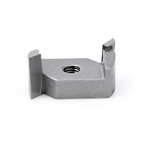 Amana Tool (55257) Carbide Tipped Mortising Screw Down Shear Cutter, 1-1/4 Dia x 9/16" x 1/4-28 Thread