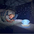 8 LKUA Shell Pearl Beach Themed Night Light, RGB Colors Changing Mood Shell Pearl Lamps, Bedside LED Clamshell Portable