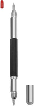 Black Alloy Scribe Pen - Carbide Metal Glass Tile Cutting Marker Pencil for Metalworking, Woodworking Hand Tools