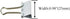 HAHIYO Binder Clips, Heavy Duty Paper Clamps, 0.98 inches Width, No Sharp Edges, 25 Pack for Home Office School