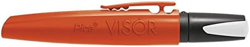 Pica 990/52 Visor Permanent Crayon Marker White (3 Pack)