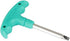 CAMVATE Silver Stainless Steel Straight Screwdriver Assembly Tool with Plastic T-handle - 2825