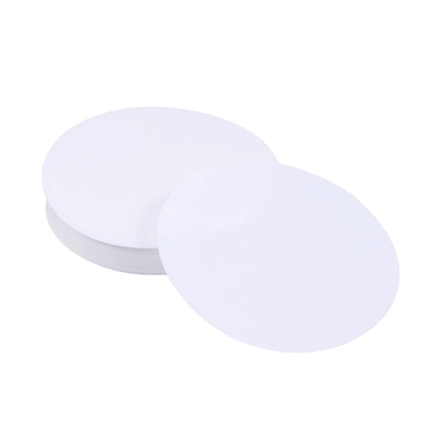 200pcs Funnel Filter Paper, Fast Medium Flow Rate Lab Grade Filter Paper for Glass White Engine Oil and Other Uses.