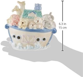 5654 6-1/4-Inch Cosmos Ceramic Noah's Ark Night Light