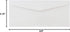 JAM PAPER #10 Business Commercial Window Envelopes - 50/Pack - 4 1/8 x 9 1/2 - White
