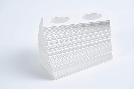 Boen Coin Flips 31.5mm, 1000Pcs Coin Holders for Collectors, Cardboard Coin Flips for Coin Collection