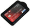 Black Faux Leather Business ID Badge Card Holder, 10 Pcs, Vertical Top Loading