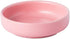 Cute Pink Ceramic Paper Clip Holder, Round Paper Clips Dispenser, Elegant Desk Organizer for Home Office Supplies