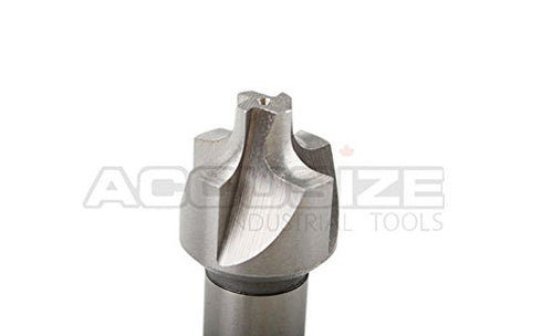 Accusize Industrial Tools Hss Corner Rounding End Mill, 5/32'' Radius, 1/2'' Shank Diameter, 3'' Oal