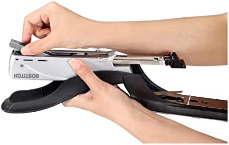 Bostitch Office inHANCE Heavy Duty Stapler - 65-Sheet Capacity, Black/Silver