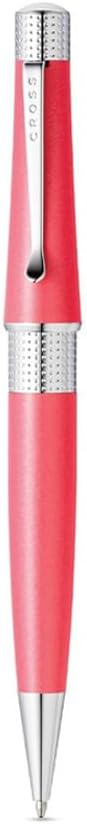 Cross Beverly Refillable Ballpoint Pen, Medium Ballpen, Includes Premium Gift Box, Coral Pearlescent Lacquer