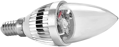 1Pc Candelabra LED Bulb lamp, E14 3W RGB LED Bulb Remote Control