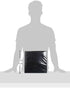 Samsill Durable 2 Inch Binder, D Ring, Customizable Clear View Cover, Black, Holds 475 Pages