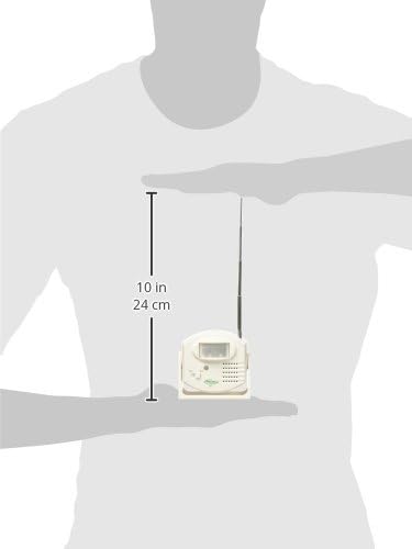 Smart Caregiver Wireless Motion Sensor Alarm System with Pager for Fall Prevention, 300' Range