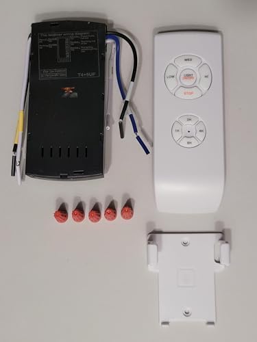 Ironsmith Lighting Products 3-in-1 Ceiling Fan Light Timing & Speed Remote Universal Ceiling Fan Remote Control Kit