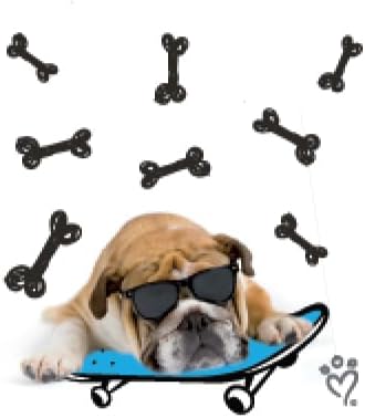 Rachael Hale Collection Sticky Note Cubes | 2 3/4" x 3" | English Bulldog Design | 2 Qty