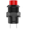 20Pcs SPST Latching Type Push Button Switch, Red Cap, Off/ON AC 250V/1.5A 125V/3A