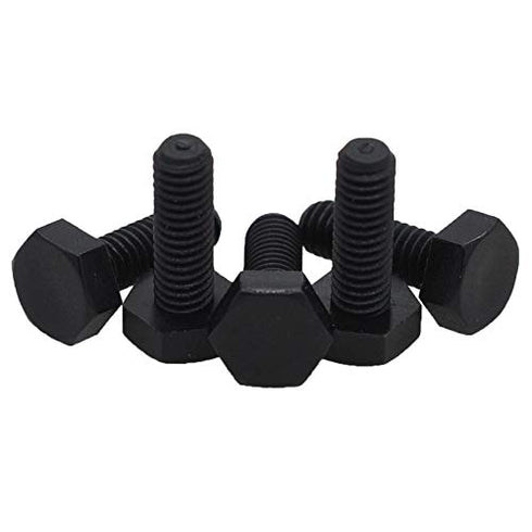 Black Nylon Hex Bolt Metric Thread Assortment Set Kit, 226pcs M4 M5 M6 M8 M10